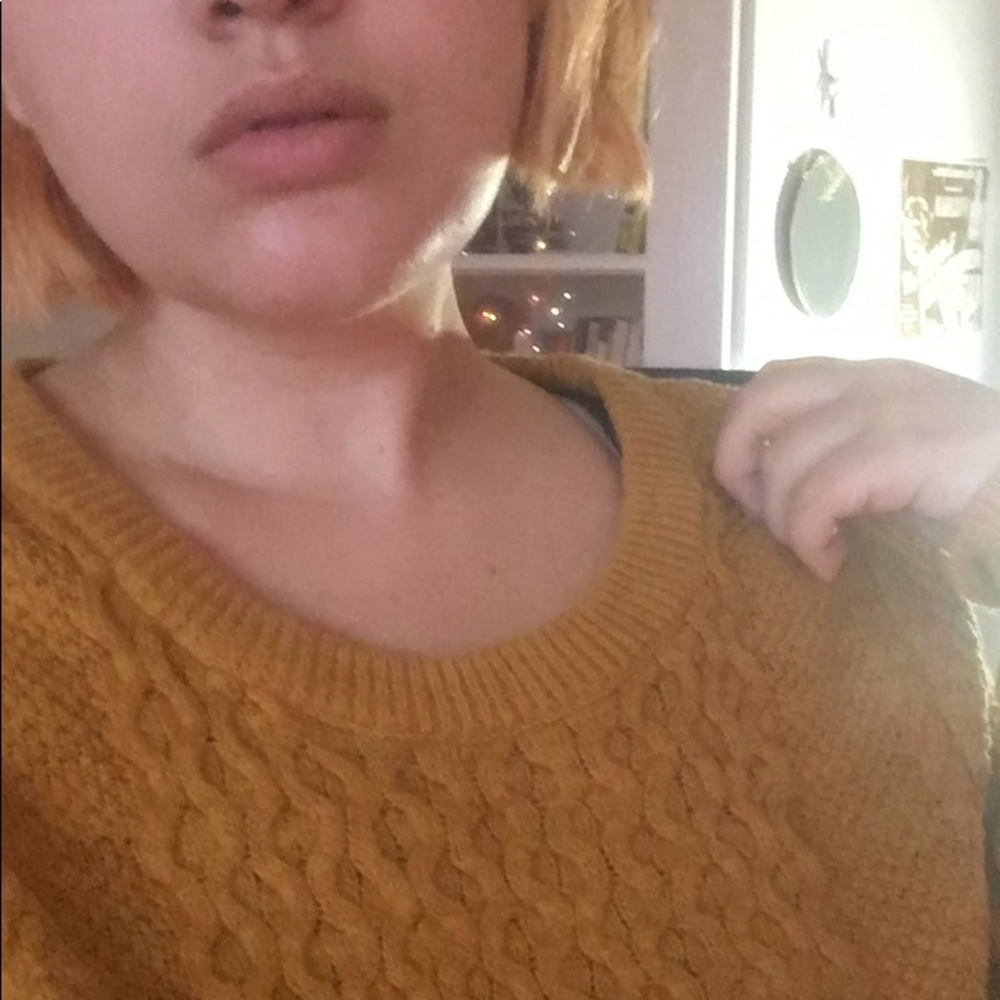 Mossimo Orange Sweater - Perfect for Fall!